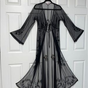 ♥️ Victoria Secret lace maxi intimate robe